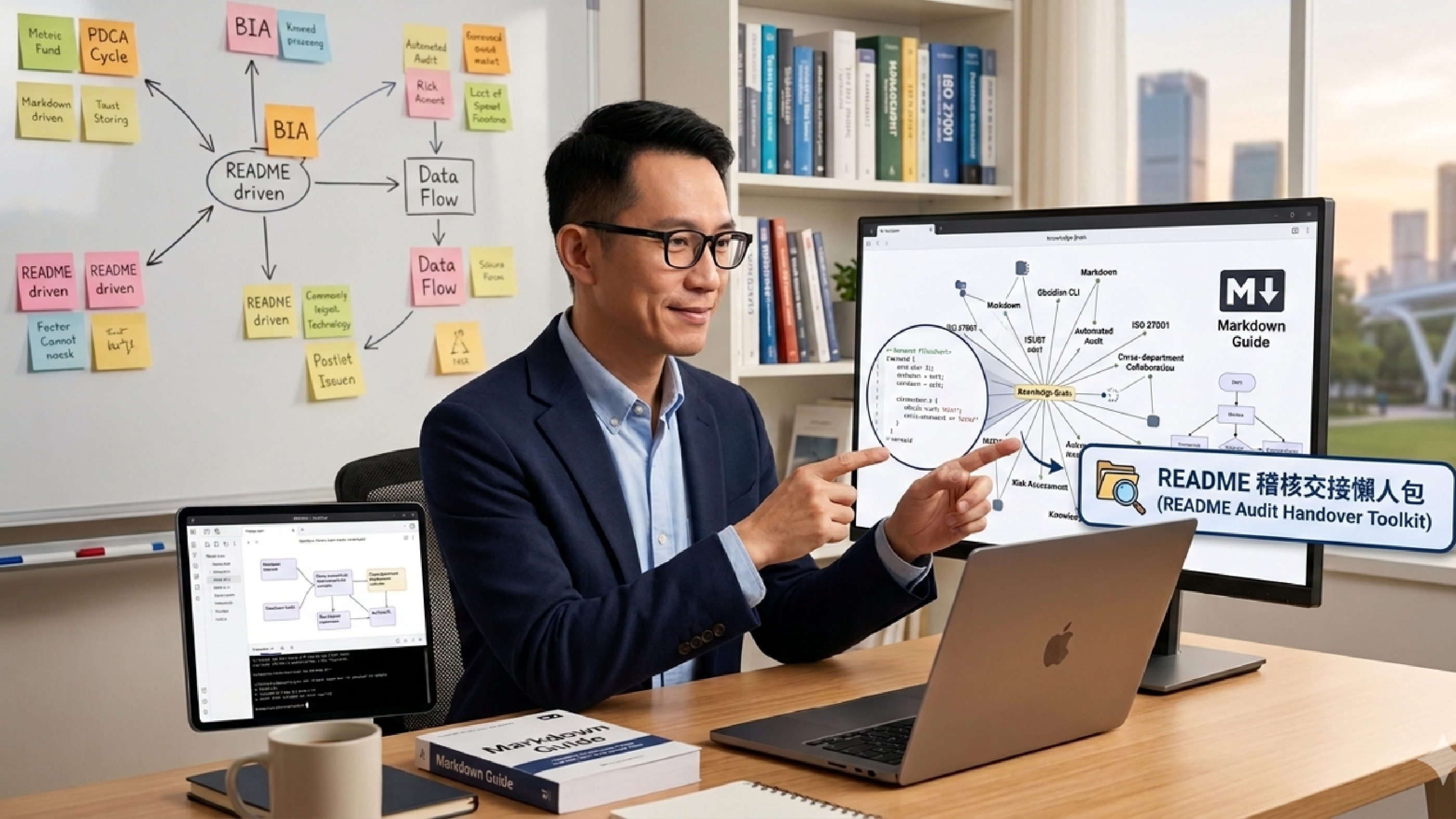 從 Markdown 到 AI 時代的知識大腦：打造極簡、自動化且高效的協作文化