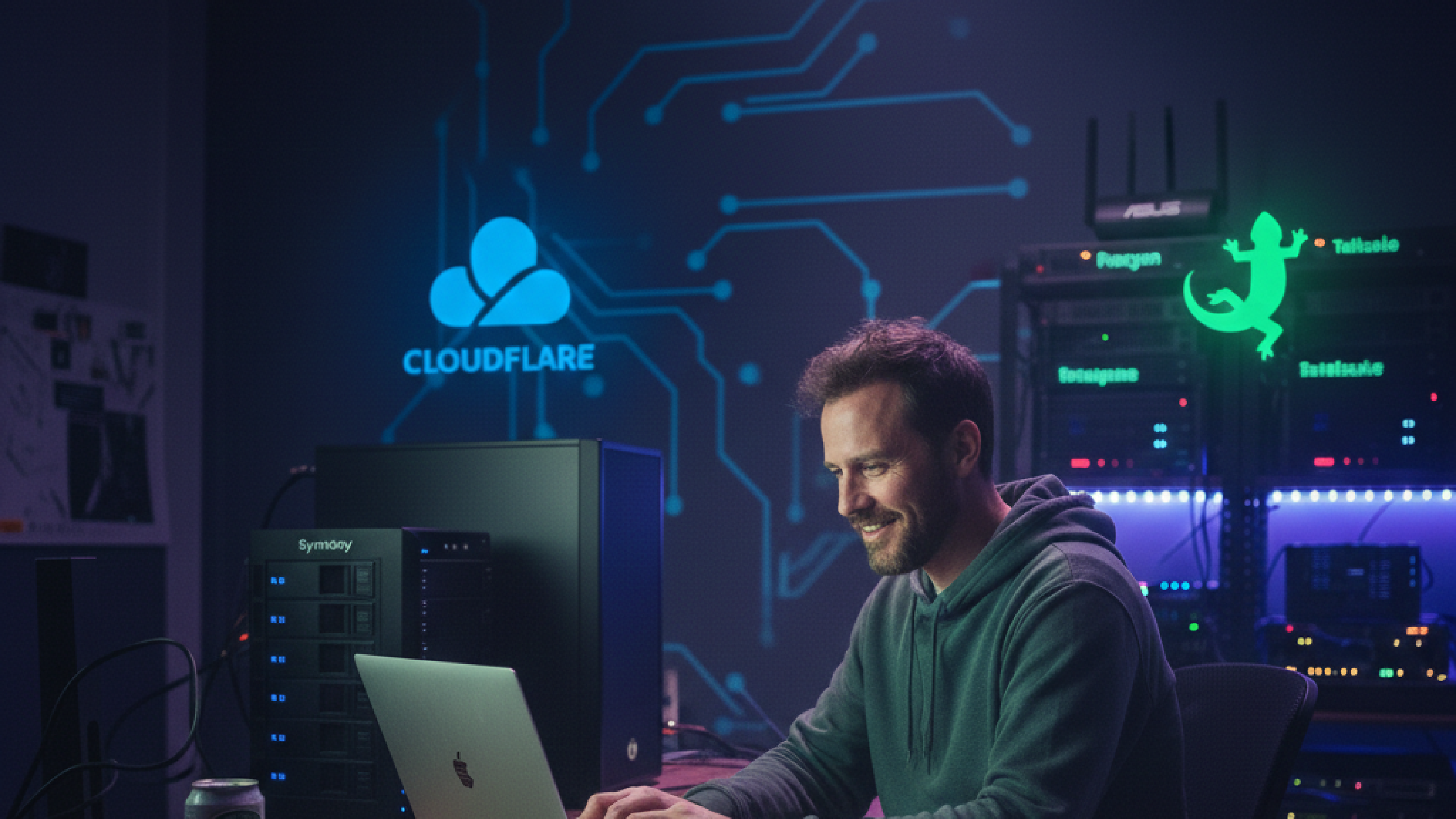 打破內網藩籬：Cloudflare Tunnel 與 Tailscale 構築的 Home Lab 自由之路
